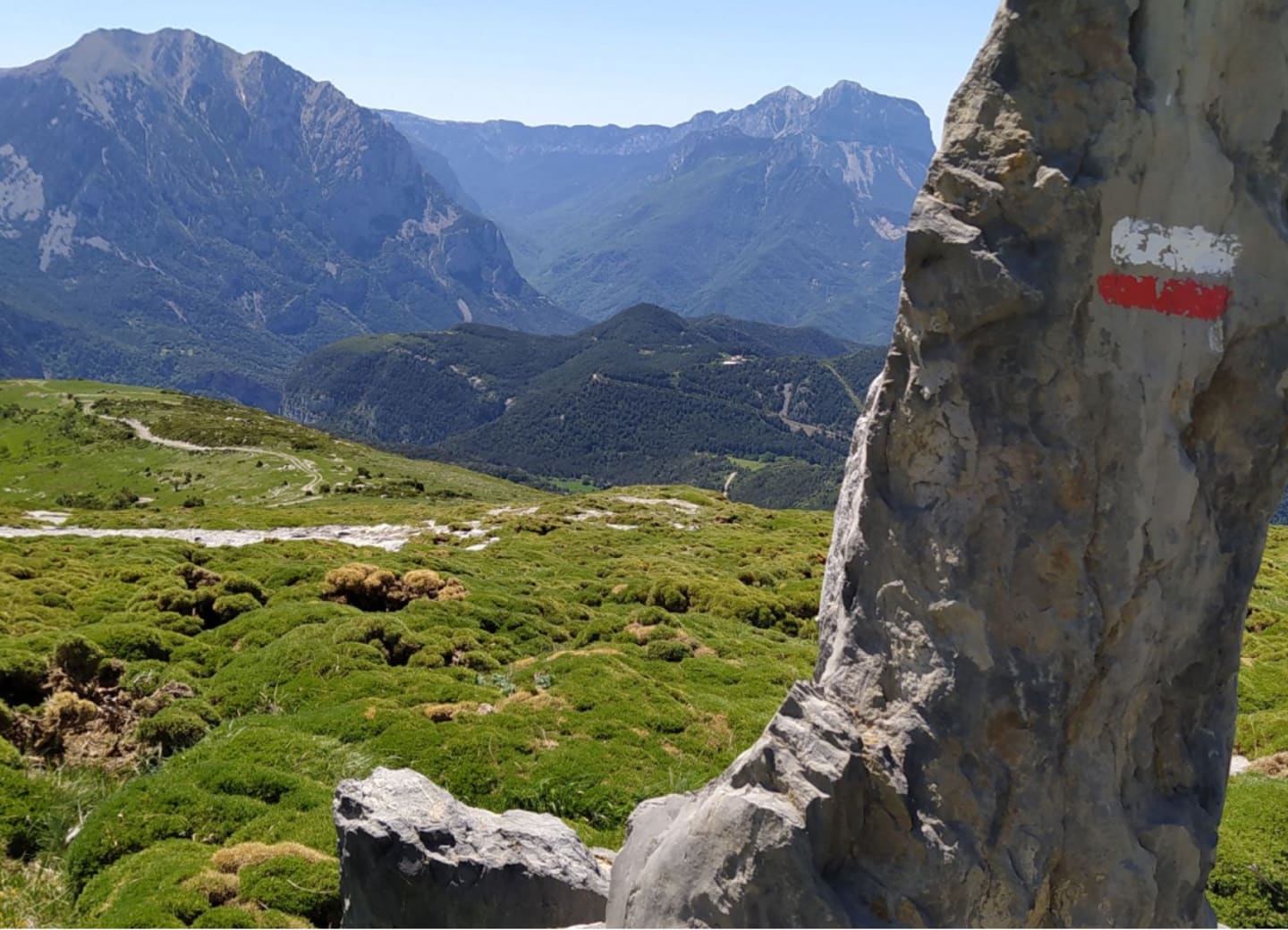 Señalizaciones en montaña