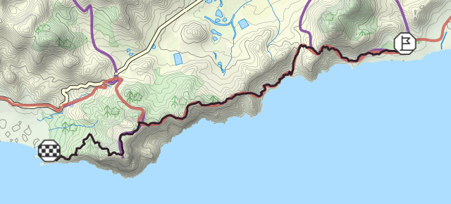 Ruta por los acantilados de Portmán