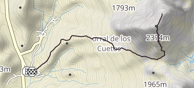 Mapa de la ruta