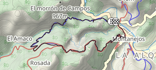 Mapa de la ruta