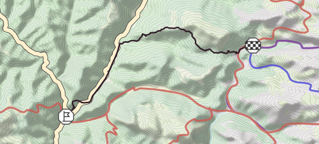 Ruta de las Golondrinas. Gran Golondrina. Etapa 1: Isaba-Linza (Collado Maz) Variante A