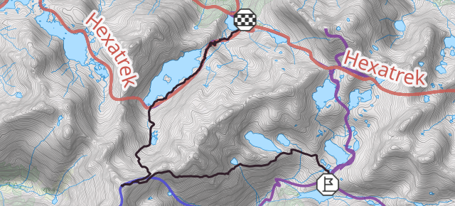 Alta Ruta Molières-Besiberris. Etapa 3 (variante con Besiberri N): Refugi Ventosa i Calvell- Refugi Restanca 