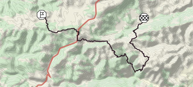 La Ruta dels 7 Pobles de la Tinença de Benifassá. etapa2.- Castell de cabres - La Pobla de Benifassà