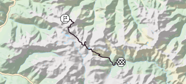 Mapa de la ruta