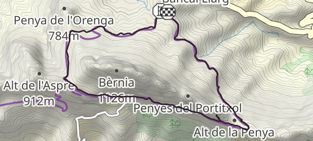 Sierra de Bernia circular