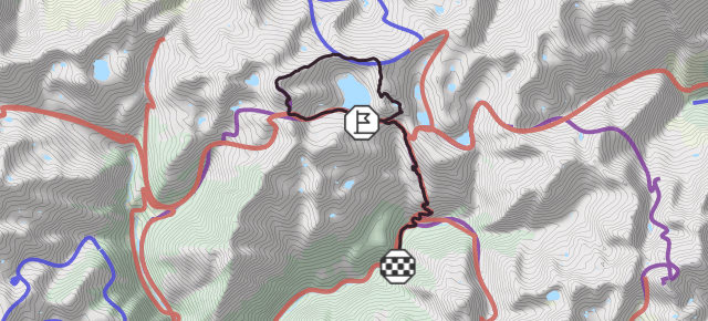 Integral del Circo de Certascan desde el refugio y vuelta a la presa de Montalto