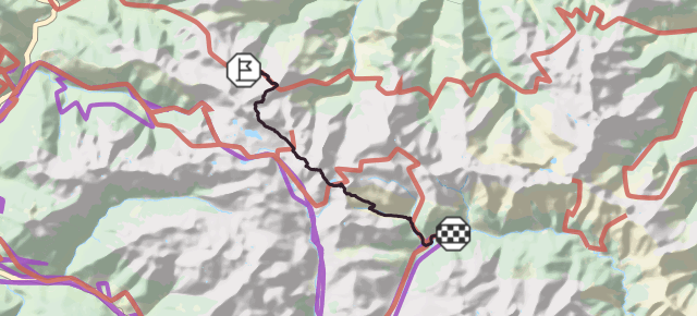 Mapa de la ruta