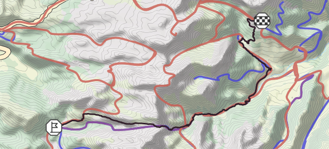 Ruta de las Golondrinas. Clásica. Etapa 2: Linza-Laberouat (Collado Petrechema) Variante A