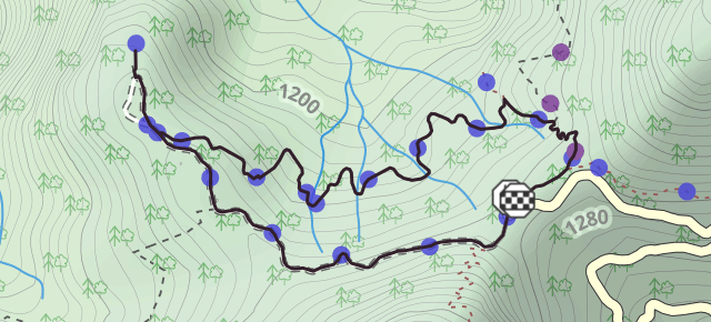 Mapa de la ruta