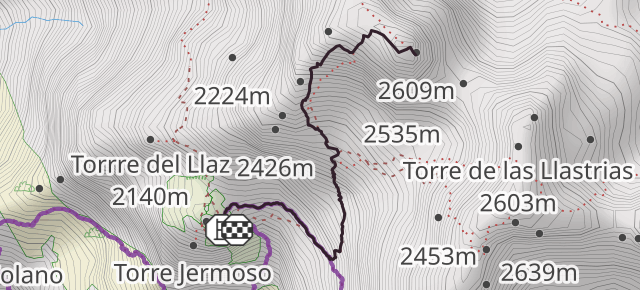 Mapa de la ruta