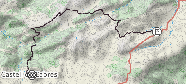  La Ruta dels 7 Pobles de la Tinença de Benifassá. etapa1.- El Boixar- Castell de cabres