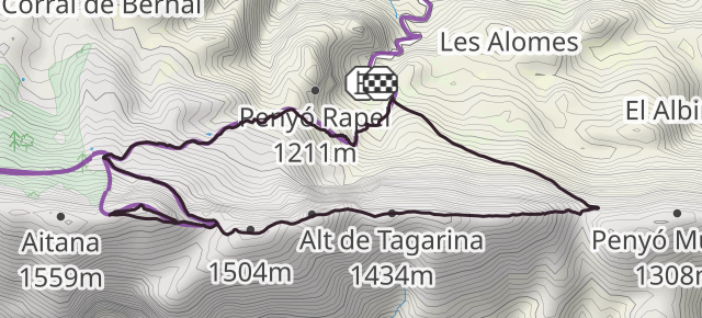 Sierra de Aitana circular